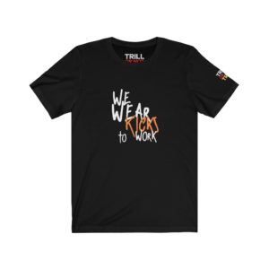 We Wear Kicks-Black Tee