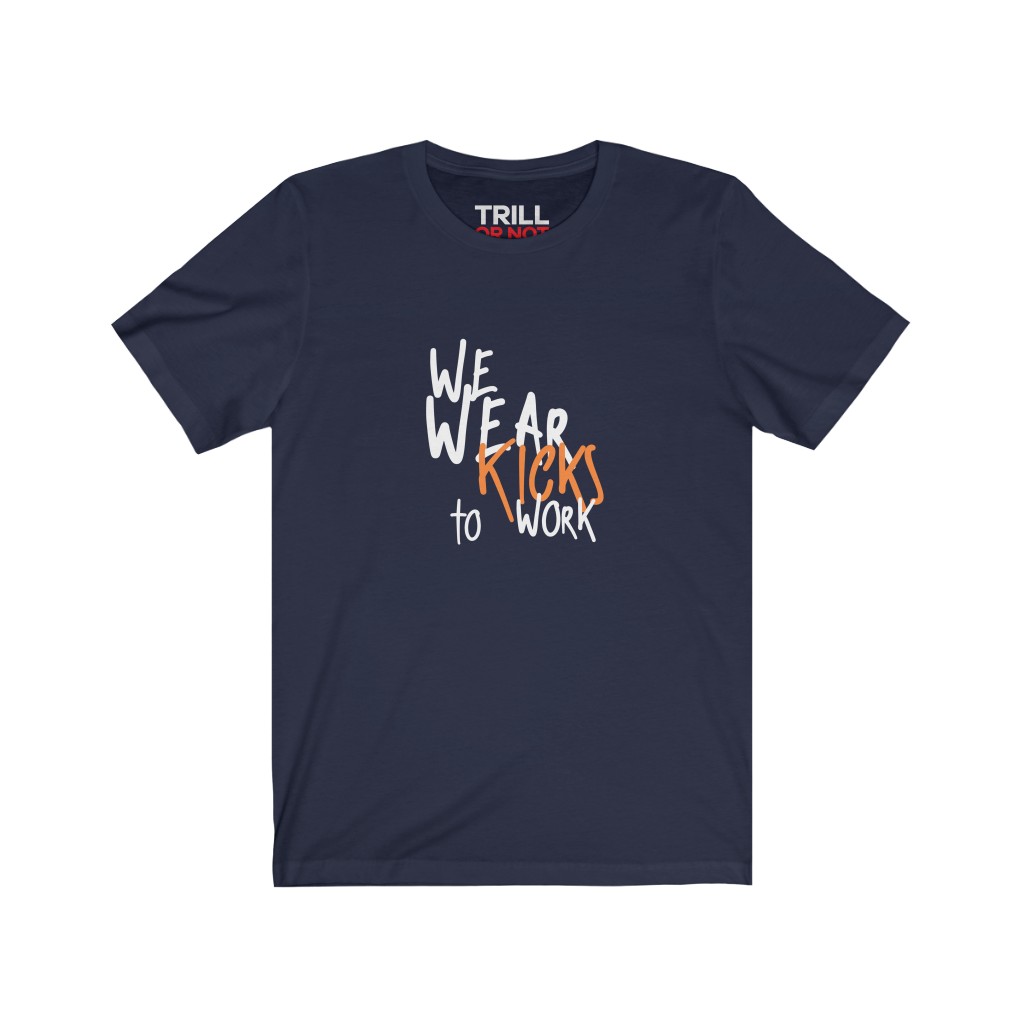 We Wear Kicks-Blue Tee - Image 3