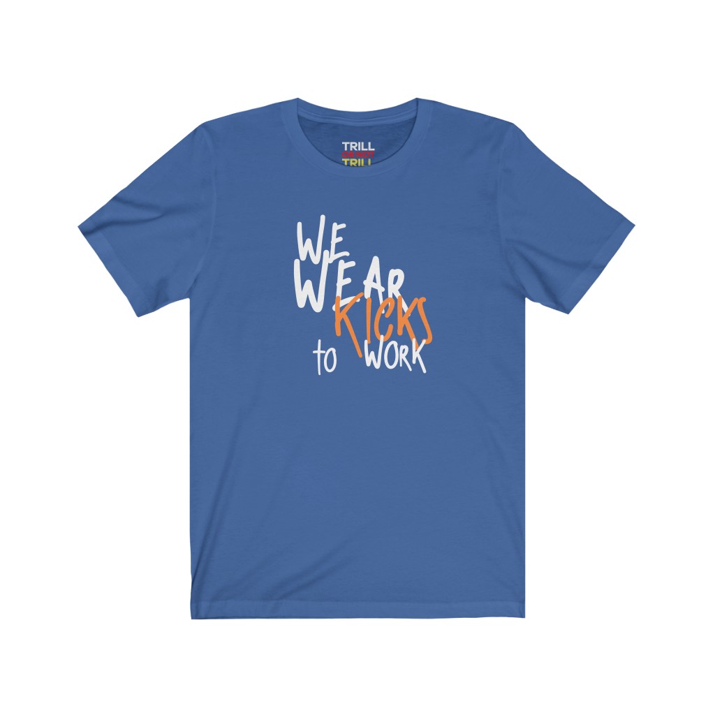 We Wear Kicks-Blue Tee - Image 2