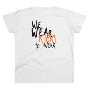 We Wear Kicks Women’s Tee