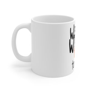 We Wear Kicks to Work Mug